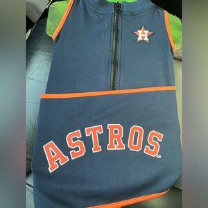 Houston Astros soothing solutions pet jacket